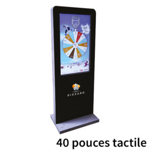Totem tactile LCD indoor_1 face V 40 pouces_1