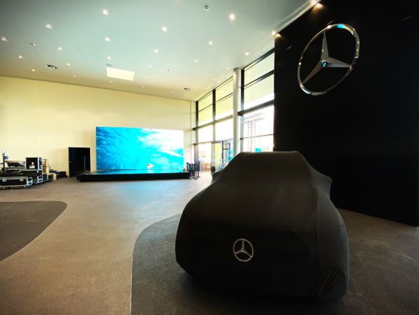 Mercedes-Benz Groupe Chopard et écran géant LED Pixxaro_02